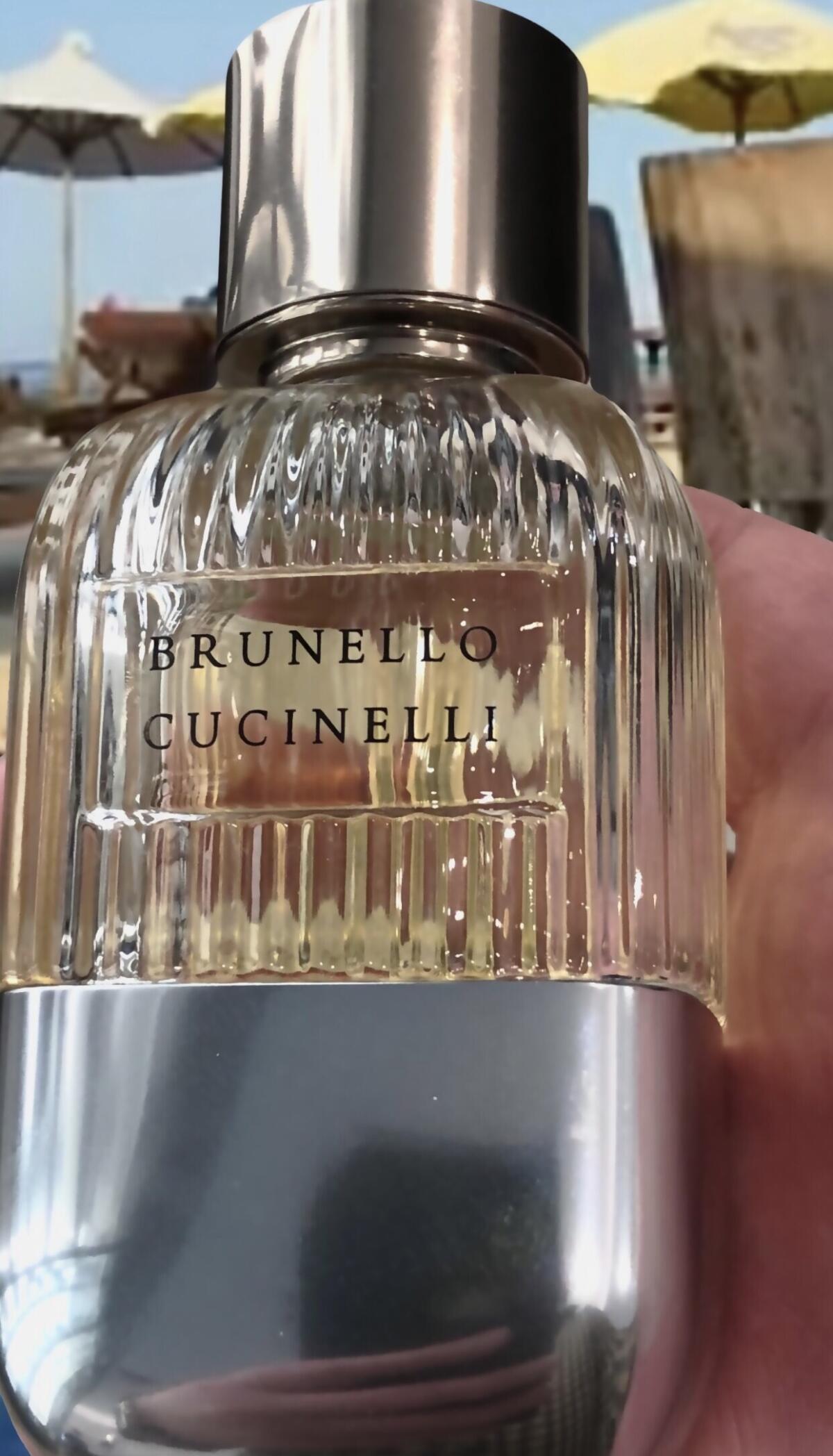 Pull Homme Brunello Cucinelli - Réf. MLP504003_CFG16 - Couleur Light Camel & Pearl Gray - Neuf