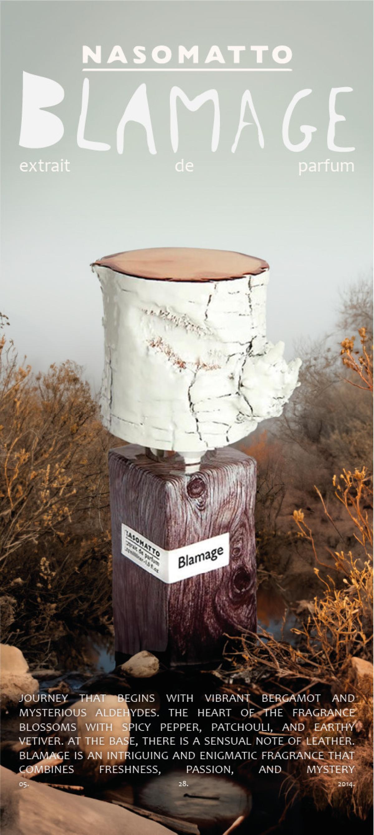 Blamage Nasomatto Parfum - ein es Parfum für Frauen und Männer 2014