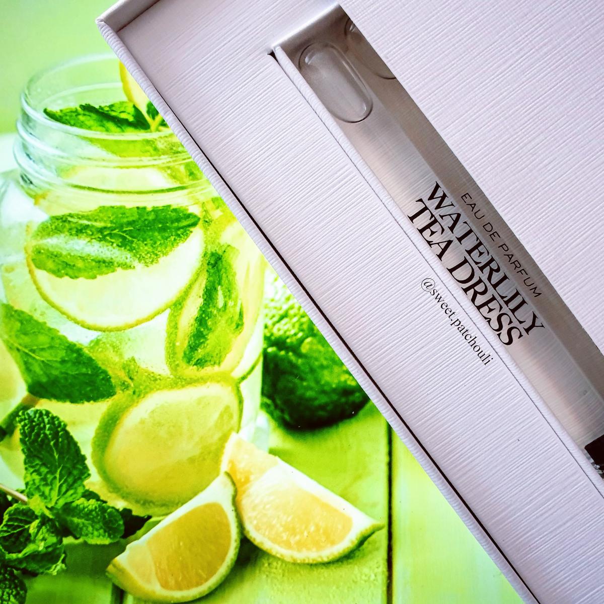 Waterlily Tea Dress Zara perfume a fragrância Compartilhável 2019