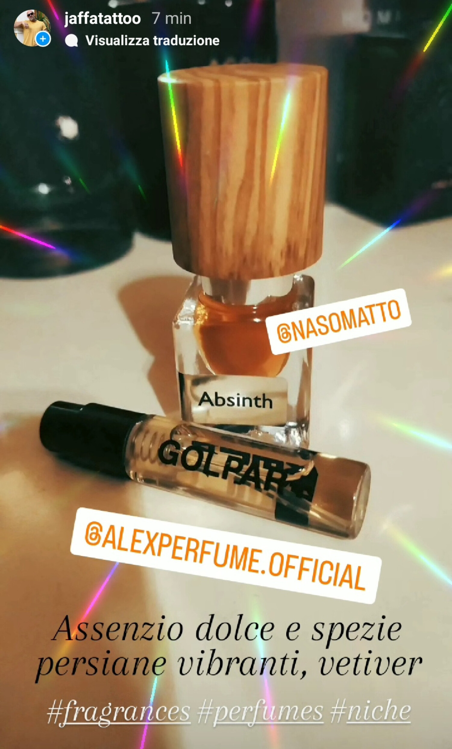 Golpar+ Alex+ parfum - un nou parfum unisex 2022