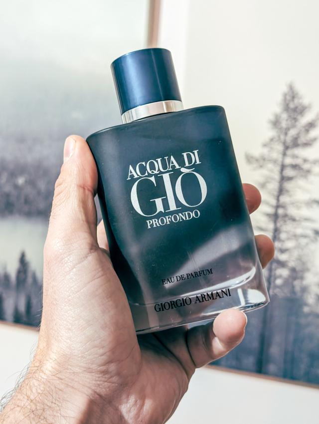 Aqua de gio online negro